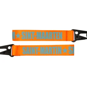 D04 "Porte-clés bracelet orange"