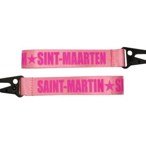 D05 "Porte-clés bracelet rose"