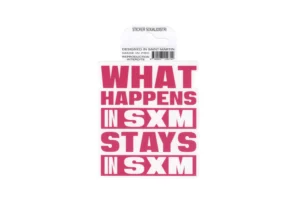 ST018 « WHAT HAPPENS IN SXM »